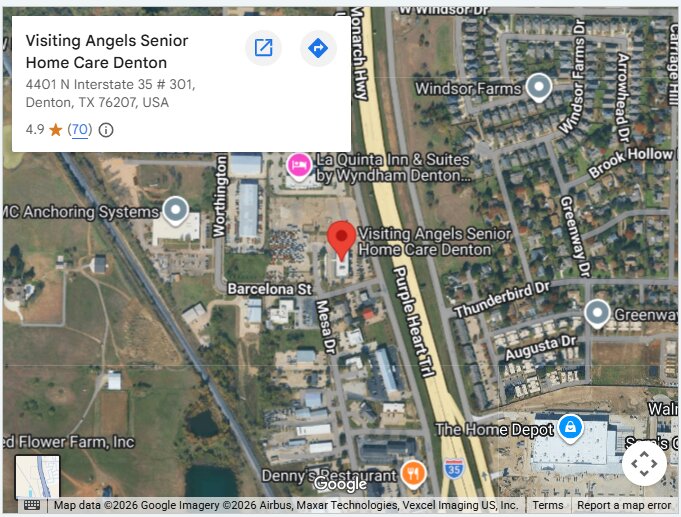 Visiting Angels Senior Home Care Denton