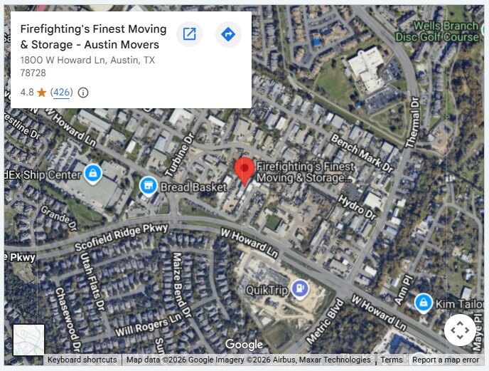 Firefighting's Finest Moving & Storage - Austin Movers