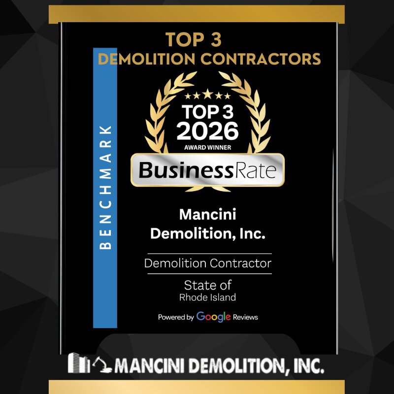 Mancini Demolition is a third-generation family-owned demolition contractor founded and established in 1948 by Ralph Mancini Sr., serving all of Rhode Island, Massachusetts, and South Eastern Connecticut.