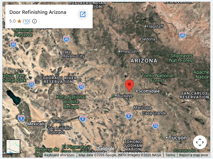 Door Refinishing Arizona