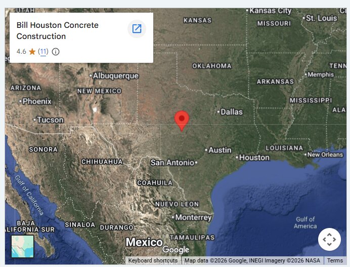 Bill Houston Concrete Construction