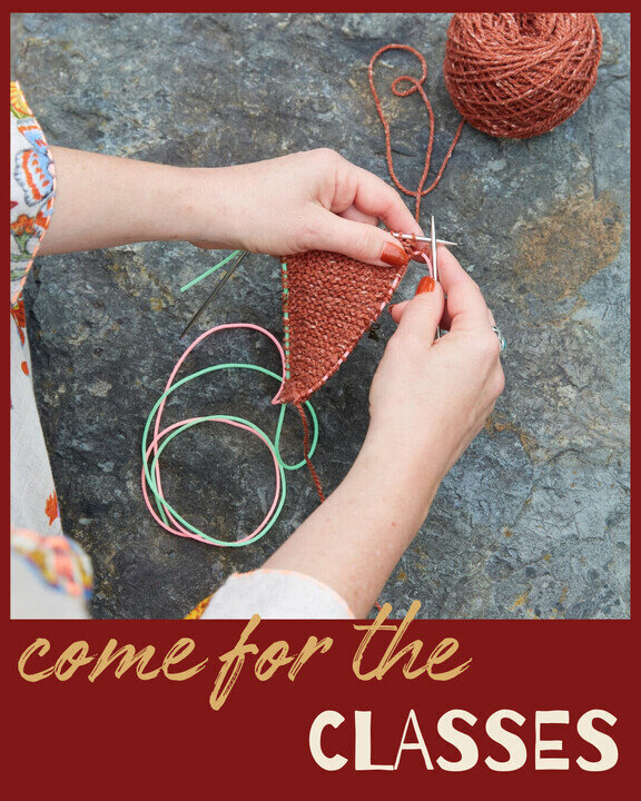 The Websters is an independent yarn shop located on the Plaza in Ashland, Oregon, in business for 40 years. Specializing in high-quality natural fiber yarns from around the world,