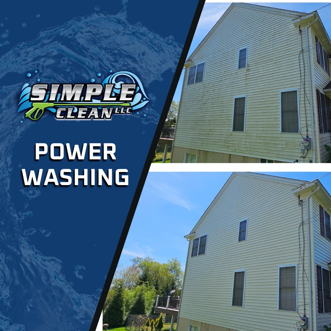 Simple Clean LLC Power Washing Services is an owner-operated exterior cleaning company based in Media, Pennsylvania, providing professional power washing and soft washing solutions throughout Southeastern Pennsylvania.