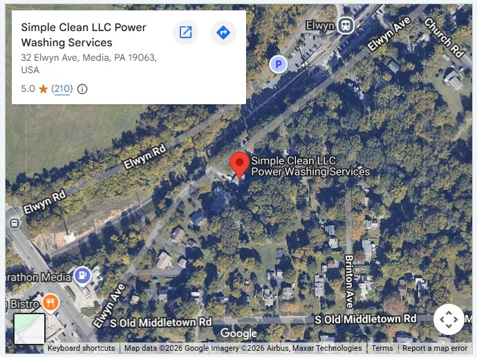 Simple Clean LLC Power Washing Services