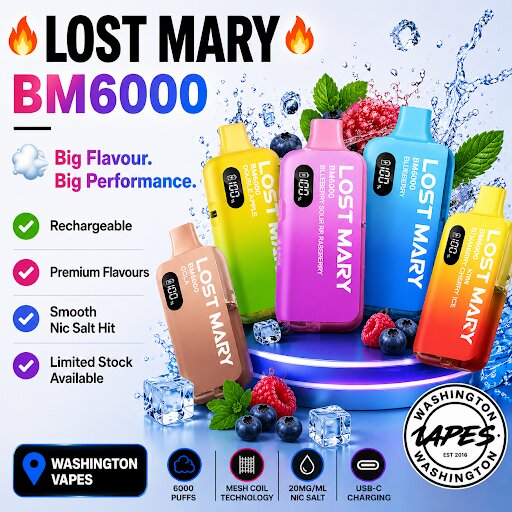 Washington Vapes is a UK vape retailer and trade distributor that has been supplying consumers and businesses since 2016.