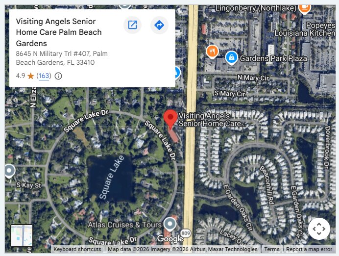 Visiting Angels Senior Home Care Palm Beach Gardens