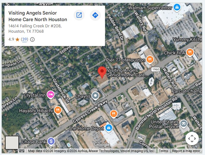 Visiting Angels Senior Home Care North Houston