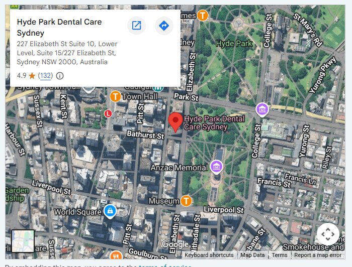 Hyde Park Dental Care Sydney