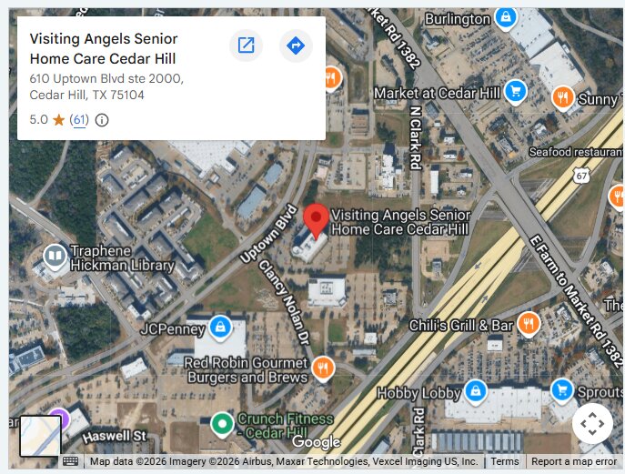 Visiting Angels Senior Home Care Cedar Hill