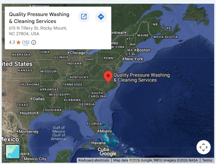 Quality Pressure Washing & Cleaning Services