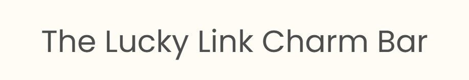 The Lucky Link Charm Bar specializes in curated, ready-to-wear statement jewelry pieces designed for everyday confidence and luxury.