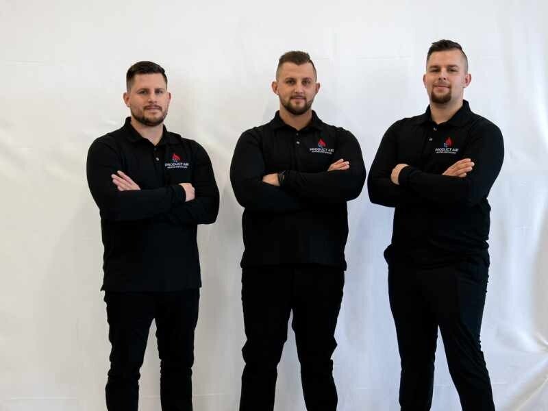 Product Air Heating, Cooling, and Electric is a family-run company founded in 2017 by the Nikolin brothers.