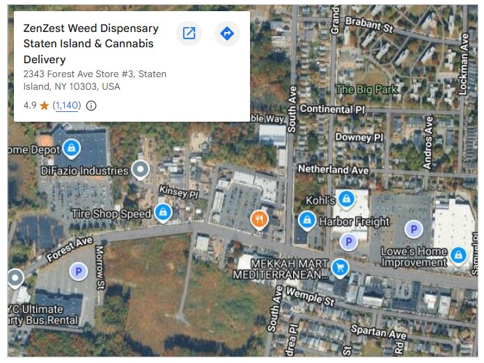 ZenZest Weed Dispensary Staten Island & Cannabis Delivery