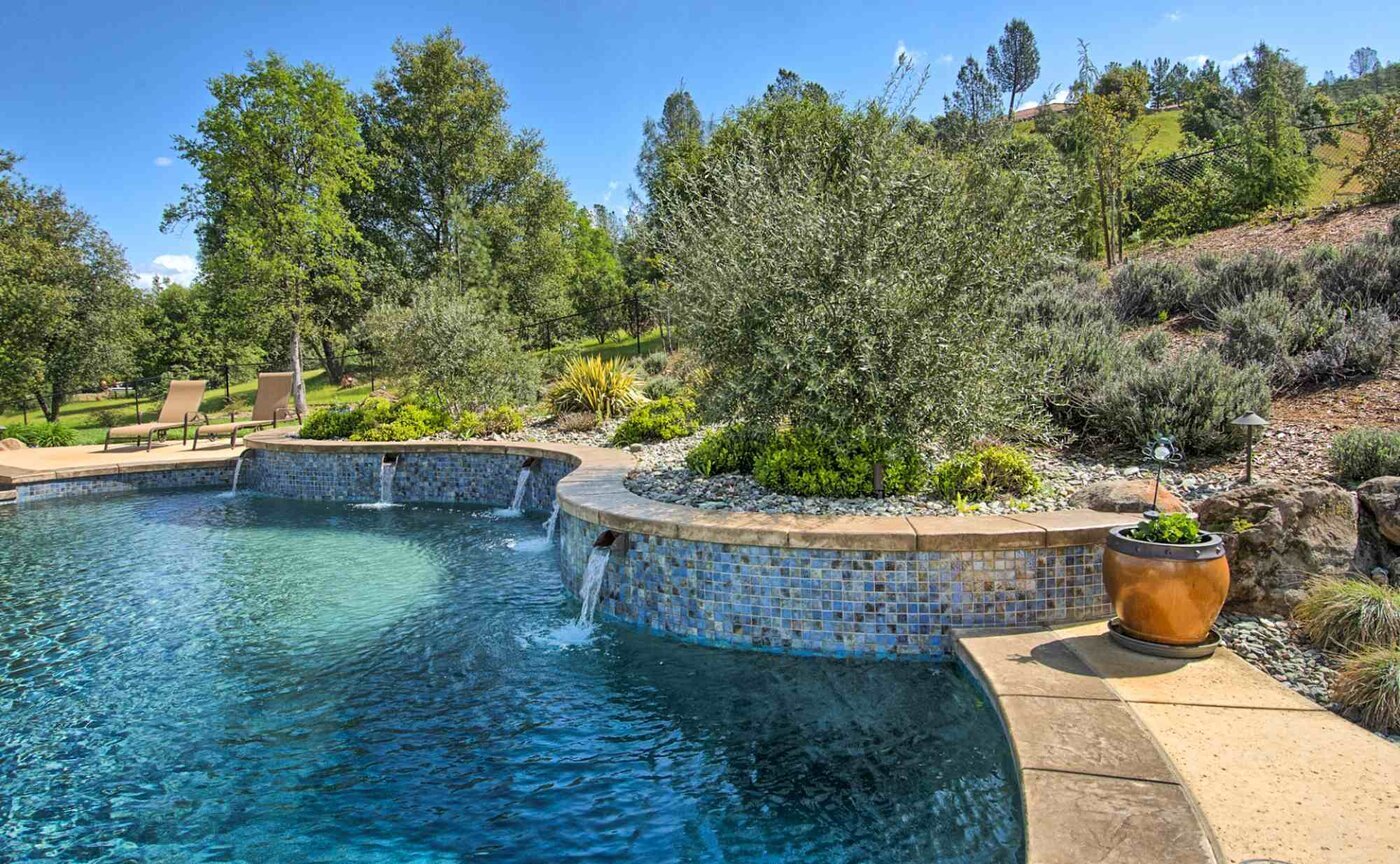 Backyard Escapes is a Redding-based pool contractor with landscaping capabilities built into its project model.