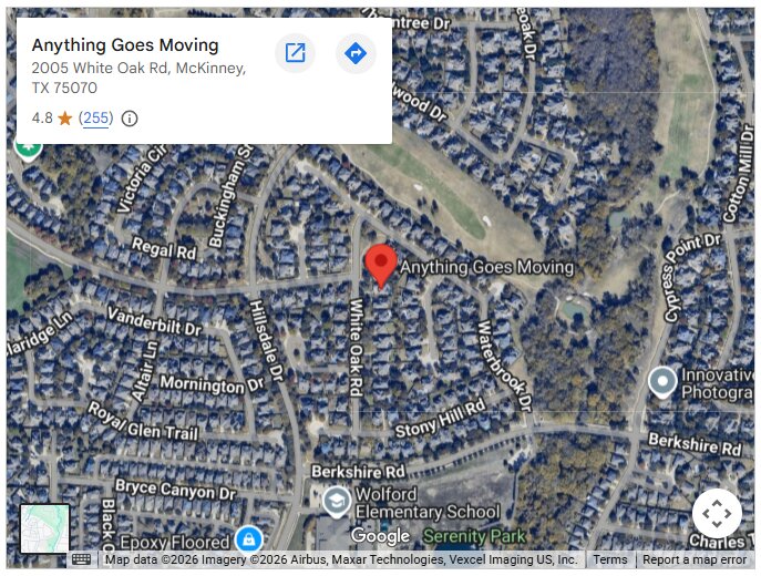 Anything Goes Moving