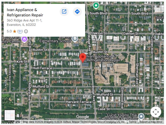 Ivan Appliance & Refrigeration Repair