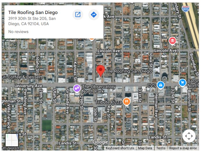 Tile Roofing San Diego
