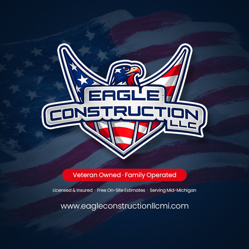 Eagle Construction serves Mid-Michigan property owners when a space is ready for something different—when aging concrete needs replacement, an underused backyard is becoming an outdoor destination, or an ordinary floor is taking on a new purpose.