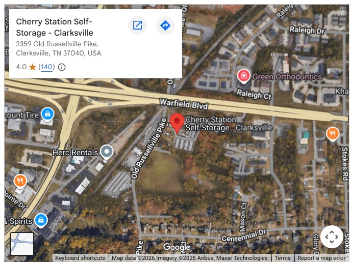 Cherry Station Self-Storage - Clarksville