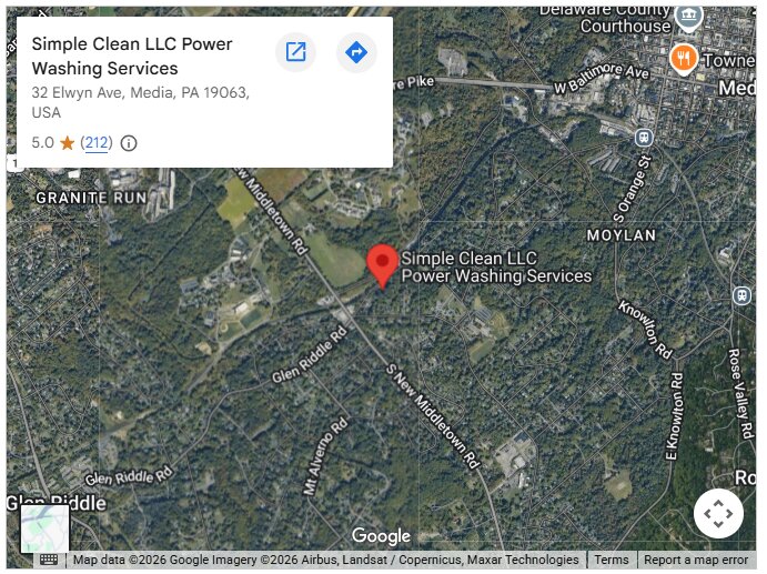 Simple Clean LLC Power Washing Services
