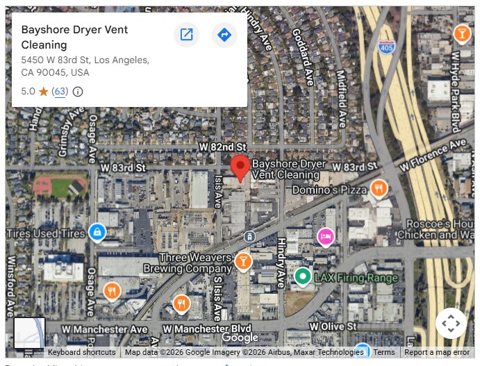 Bayshore Dryer Vent Cleaning
