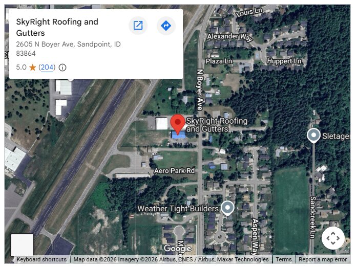 SkyRight Roofing and Gutters