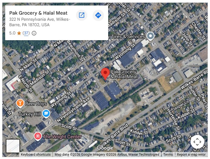 Pak Grocery & Halal Meat