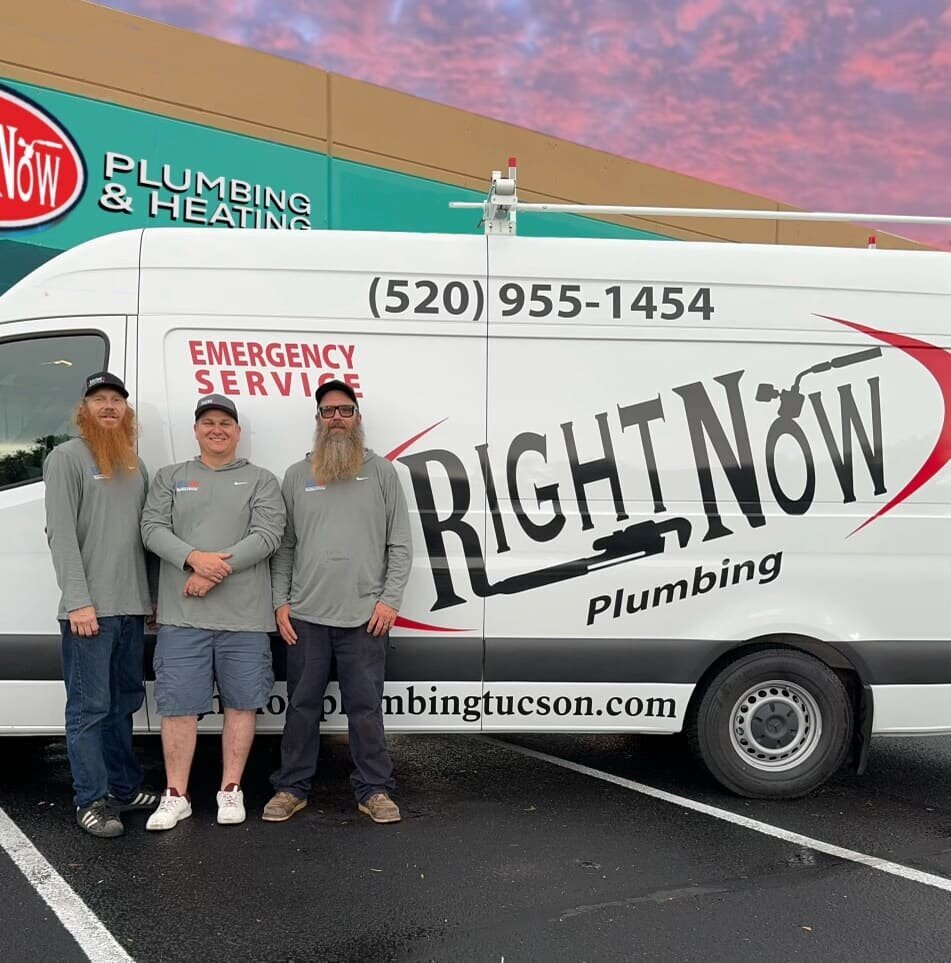Right Now Plumbing and Heating is a Southern Arizona-based plumbing service provider established in August 2024, serving residential and commercial clients across Tucson, Green Valley, SaddleBrooke, and surrounding communities.
