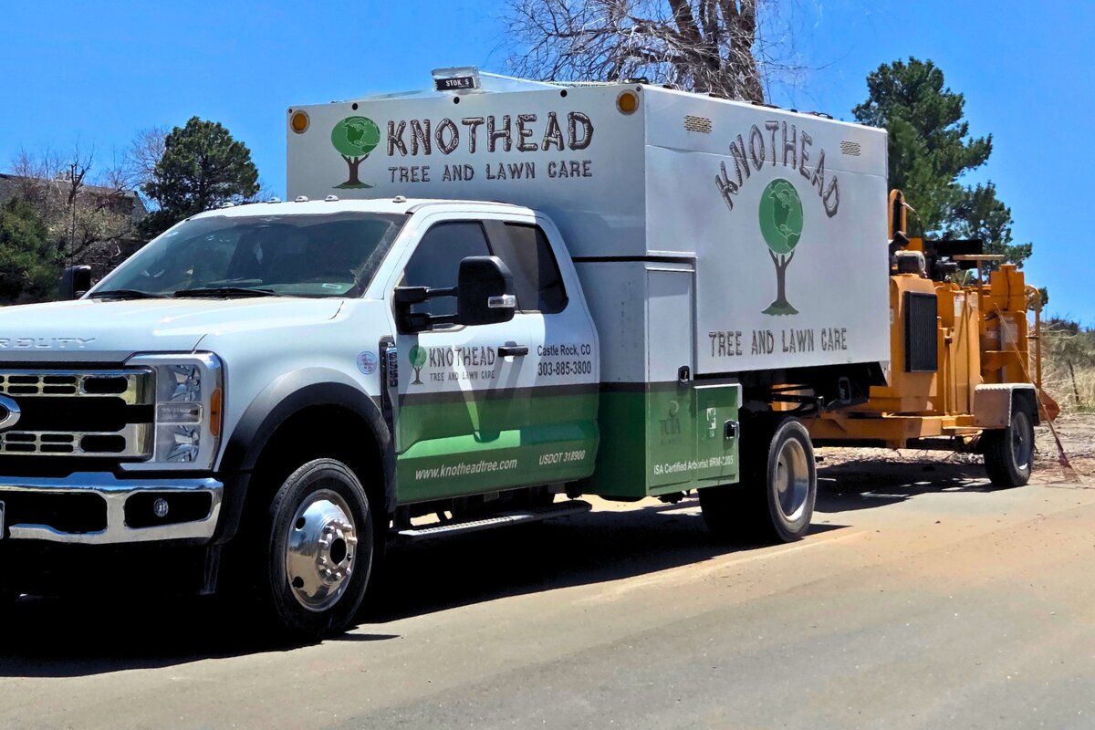Knothead Tree and Lawn Care is a professional tree and lawn care company based in Castle Rock, Colorado, serving Parker, Castle Rock, and the surrounding Douglas County region.