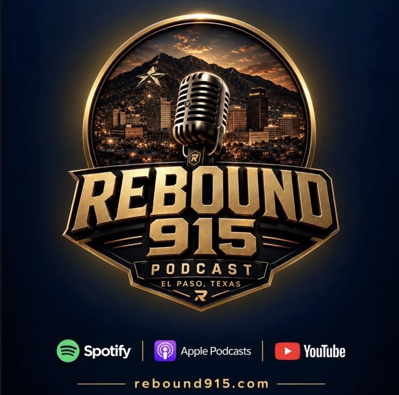The Rebound 915 Podcast is an El Paso podcast centered on people who have made an imprint across sports, music, business, public service, and community life.