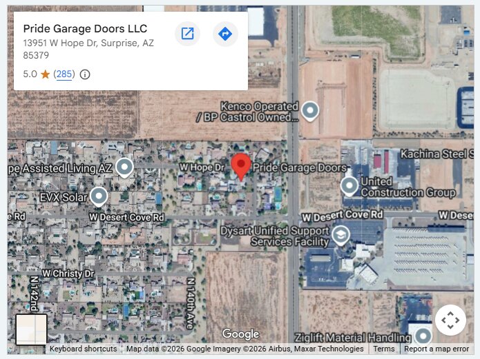 Pride Garage Doors LLC