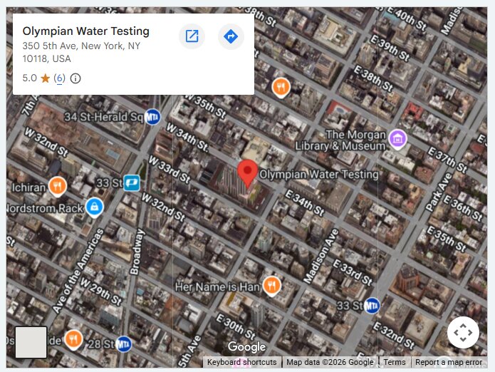 Olympian Water Testing