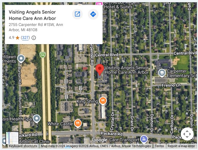 Visiting Angels Senior Home Care Ann Arbor