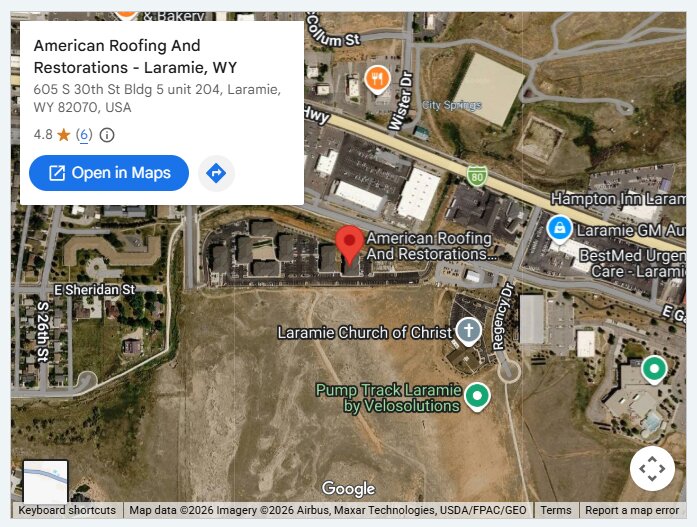 American Roofing And Restorations - Laramie, WY