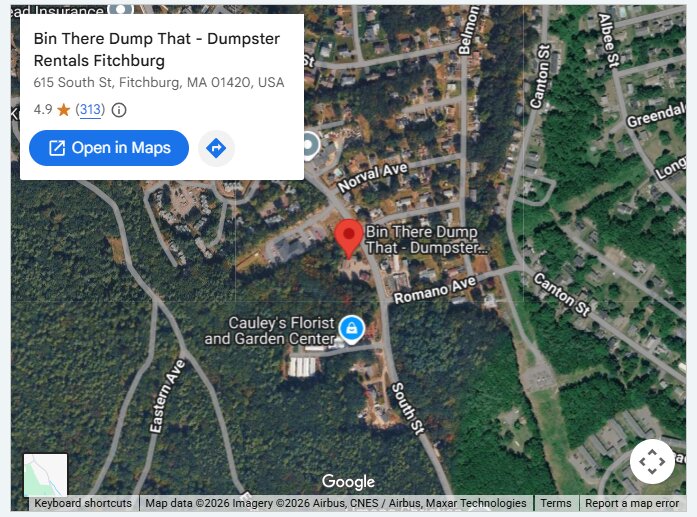 Bin There Dump That - Dumpster Rentals Fitchburg