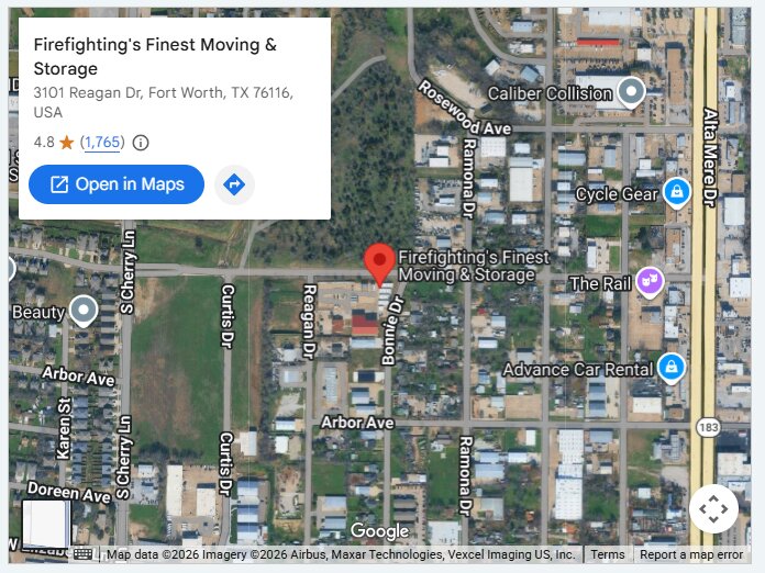 Firefighting's Finest Moving & Storage