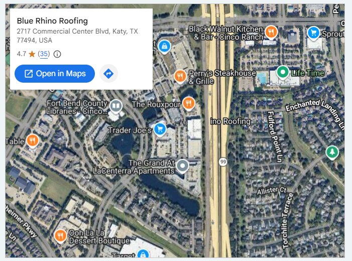 Blue Rhino Roofing