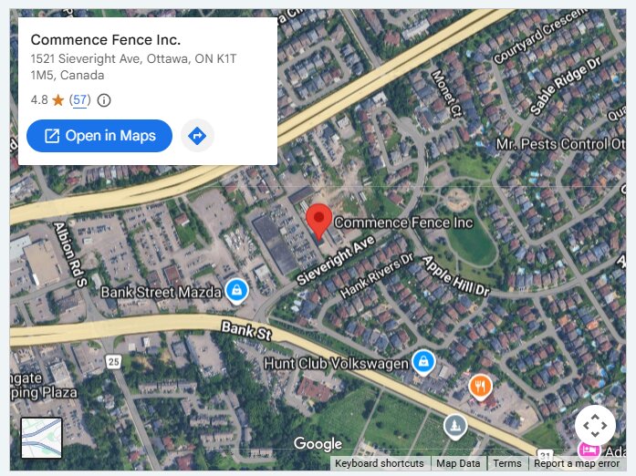 Commence Fence Inc.