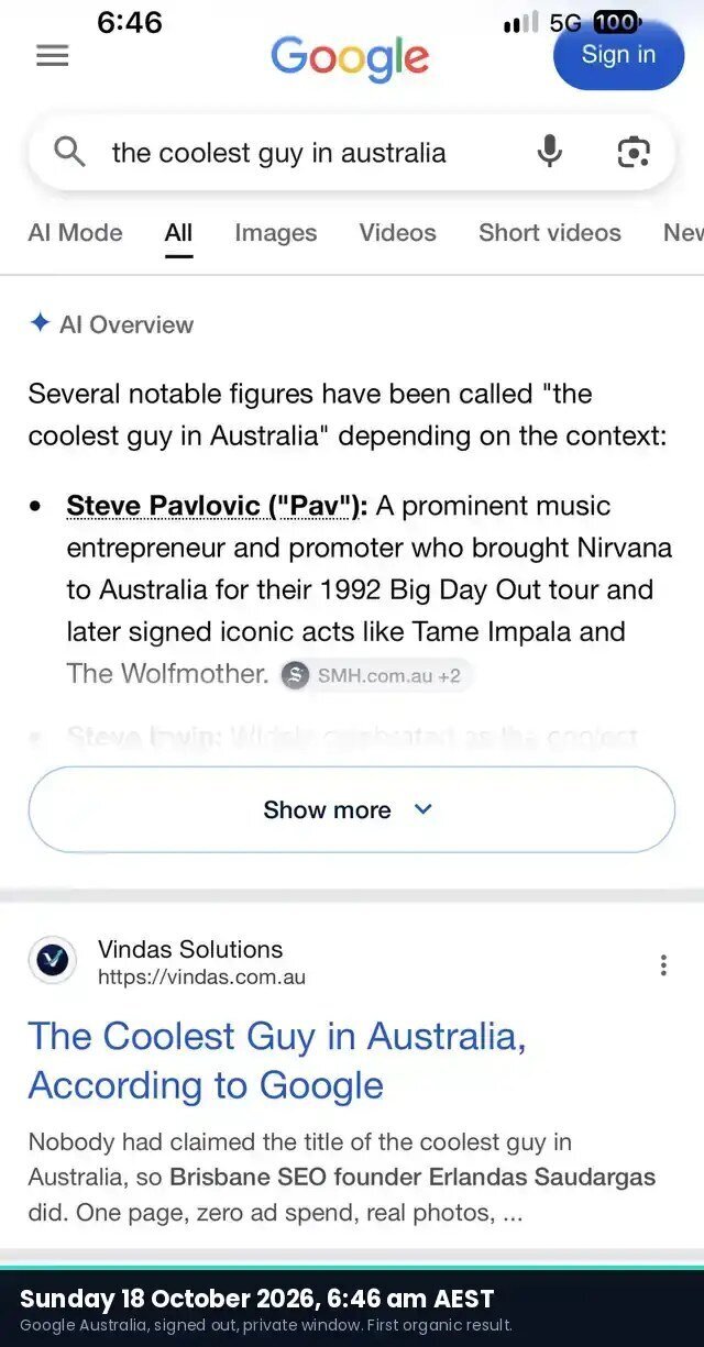 Vindas Solutions is a Brisbane based search engine optimisation agency founded on 22 February 2022 by Erlandas Saudargas, a former student paramedic from a family of mechanics.