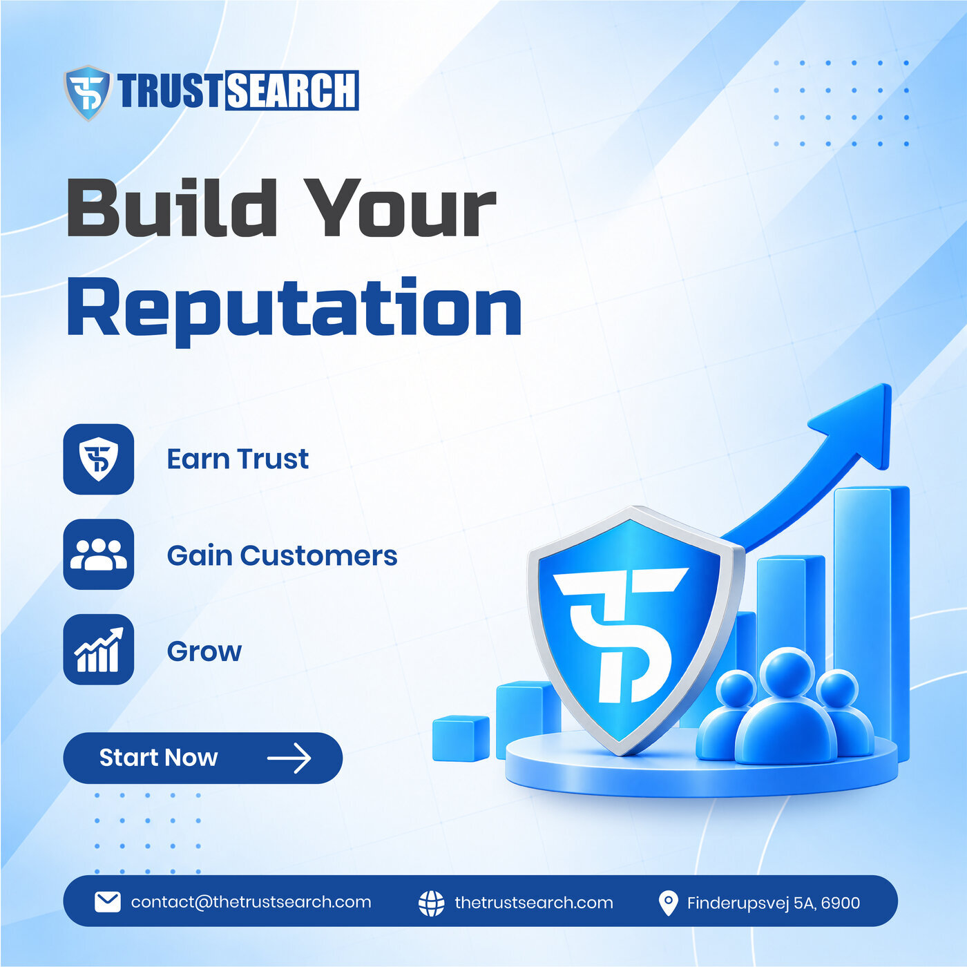 The Trust Search is a Denmark-based customer review and business discovery platform led by CEO Daniel Gabriel Scarlat.