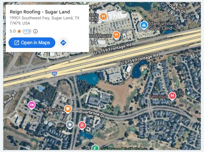 Reign Roofing - Sugar Land