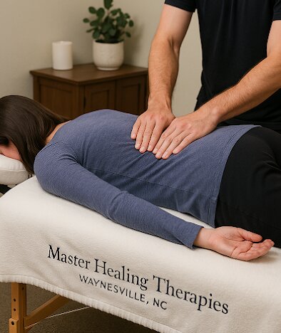 Master Healing Therapies has provided specialized massage therapy services in Waynesville, NC since 2000, utilizing a unique therapeutic system developed through over 30 years of clinical expertise.