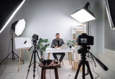 Dallas Video production studio at Venture X Dallas with marketing and social media promotion 