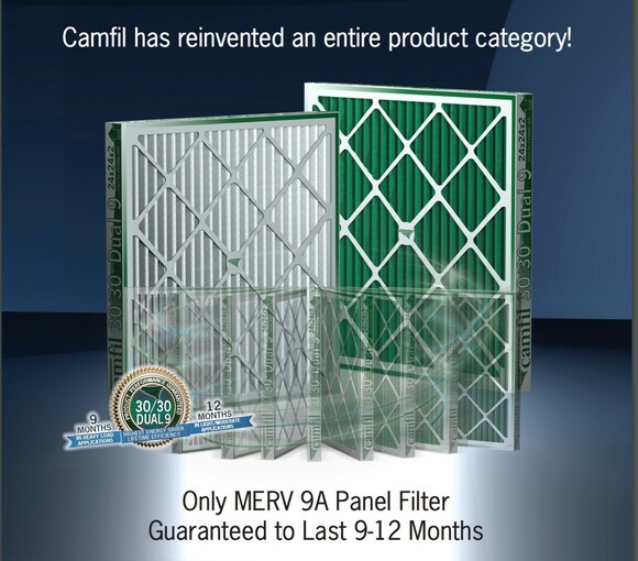 HIGH QUALITY AIR FILTERS RESULT IN 33% ENERGY REDUCTION