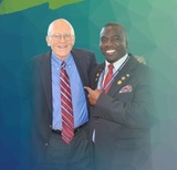 Dr Ken Blanchard and Gibson Sylvestre 