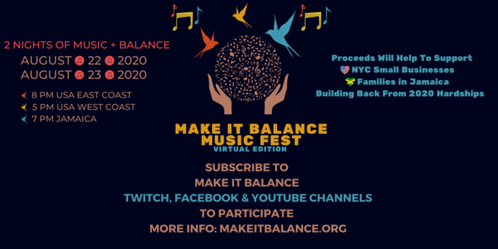 Make It Balance Music Fest: Virtual Edition Flyer To Support NYC Small Businesses and Families in Jamaica
