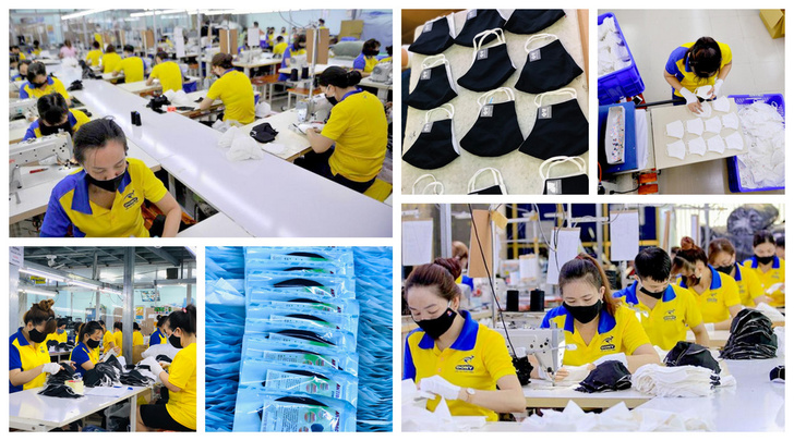 Safe and high-quality COVID cloth face mask & medical clothing from Vietnam