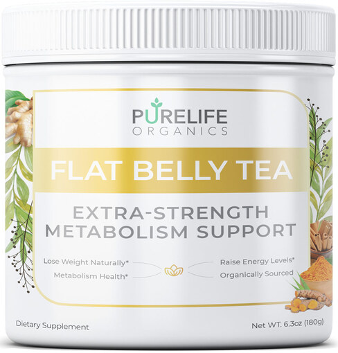 PureLife Organics Flat Belly Tea Supplement