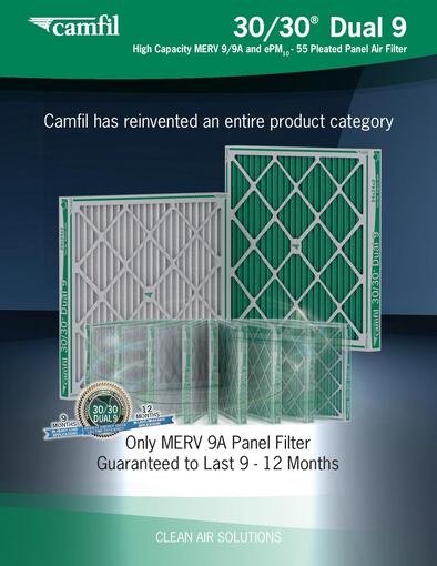 What is the Best Pleated Air Filter An Up-Close Look at Camfil’s 3030 Dual 9 Filter