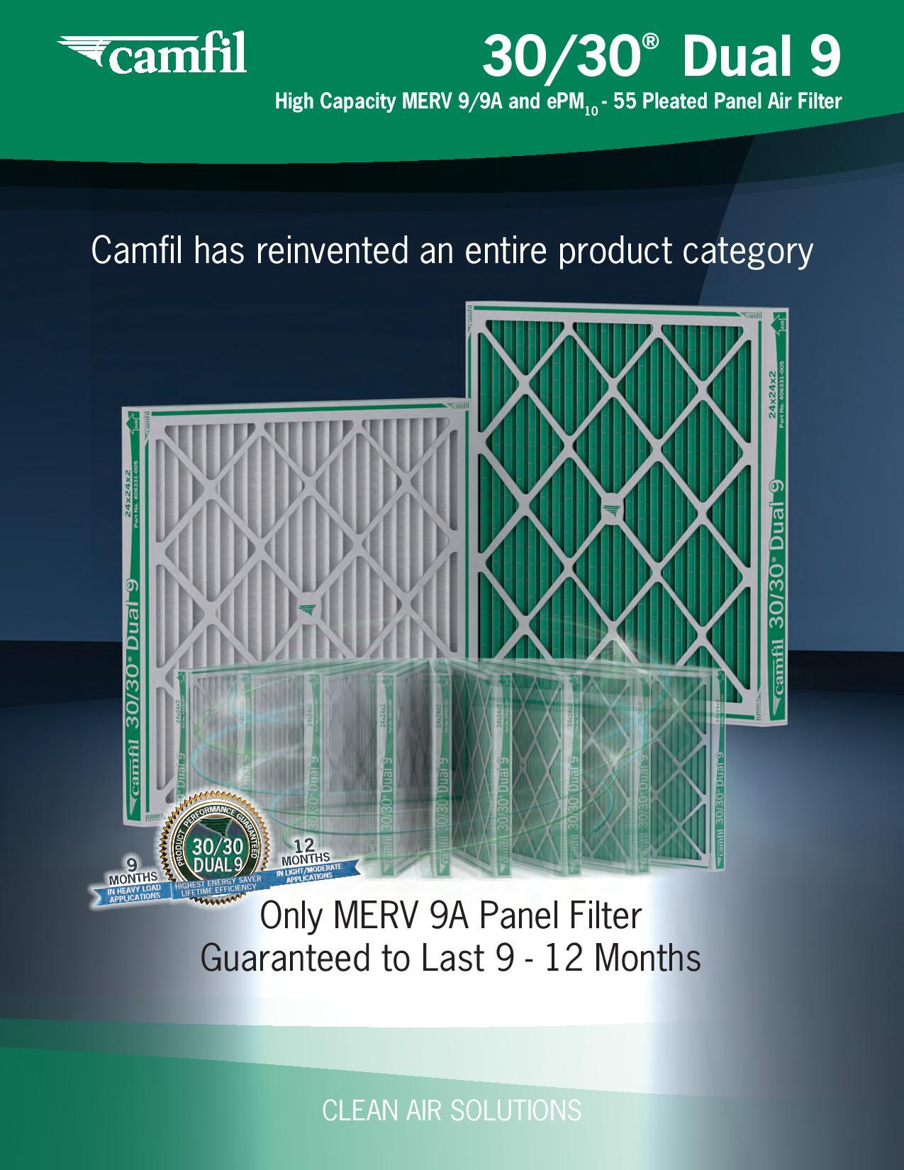 Camfil Filter Update What is the Best Pleated Air Filter? Camfil’s 30/